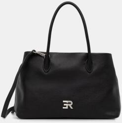 ERMANNO Firenze Női bőrtáska - fekete Univerzális méret