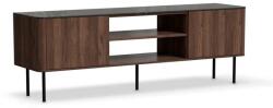 Halmar Linos I TV állvány, warmia dió / fekete
