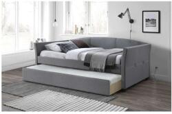 Halmar Sanna ágy 90 x 200 cm pótaggyal, szürke
