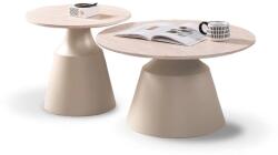 Halmar Prinias dohányzóasztal, kő / krém