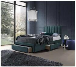 Halmar Grace ágy 120 x 200 cm, sötét zöld