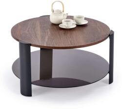 Halmar Paralia dohányzóasztal, dió / fekete