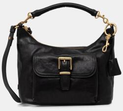 Marc O'Polo keresztpántos táska női bőr - fekete Univerzális méret