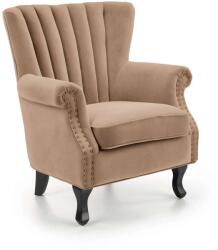 Halmar Titan fotel, bézs / fekete