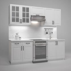 Halmar Michella 220 konyhabútor, fehér