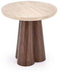 Halmar Keramia S dohányzóasztal, kő / dió