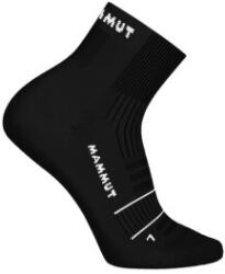 Mammut TRAIL RUNNING TARGETED CUSHION QUARTER SOCKS Șosete black-white 0047 45-47 EU