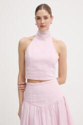 Bardot blúz női - rózsaszín M