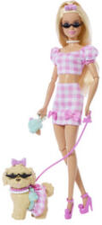 Barbie duo de modă pentru animale de companie - roz (JFP36) Papusa