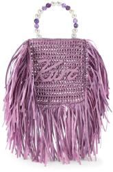 Kurt Geiger London női táska Kurt Mini Tote Fringe - lila Univerzális méret