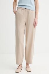 Marc O'Polo nadrág vászonkeverékből - bézs 36 - answear - 51 990 Ft
