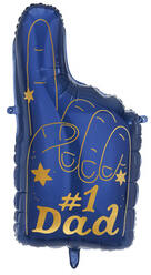 Party Deco Fólia lufi #1 Dad, 46 x 86.5 cm, mix