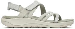 Merrell női sportos bőr szandál HARBOR BACKSTRAP - szürke Női 40