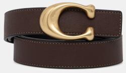 Coach kétoldalas öv női bőr - barna L