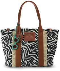 Kurt Geiger London női pamut shopper - fehér Univerzális méret