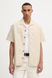 Drôle de Monsieur férfi pamut ing Graphique - bézs XXL