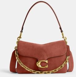 Coach női velúrbőr táska Suade Chain Tabby Shoulder Bag - barna Univerzális méret