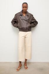 Answear. LAB motoros dzseki női bőr YARI Unscripted kollekció - barna XS