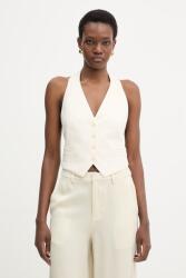 Patrizia Pepe női egysoros mellény - bézs 40