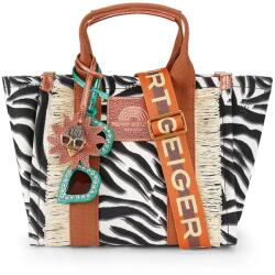 Kurt Geiger London shopper női pamut - fehér Univerzális méret