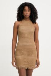 TWINSET ruha vászonnal - barna S