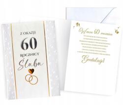 kukartka 60. Házassági Évfordulós Kártya