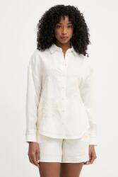 TWINSET női lenvászon ing - bézs XS