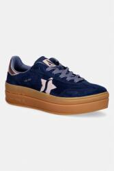 Skechers ACADEMY HI-ELEVATED sportcipő női nubuk - sötétkék Női 39