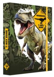 Junior A5 Jumbo MAX JUNIOR S9 jegyzetfüzettartó doboz - T-Rex Zone