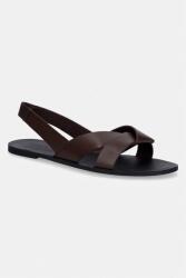 Vagabond Shoemakers szandál nyitott sarkú női bőr TIA 2.0 - barna Női 37