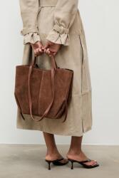 ANSWEAR Shopper női bőr - barna Univerzális méret - answear - 53 990 Ft