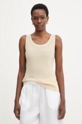 MM by Max Mara női vászon top BRAVA - bézs S