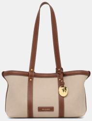 Trussardi női pamut shopper - bézs Univerzális méret