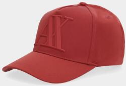 Armani Exchange Siltes sapka férfi - burgundia Univerzális méret