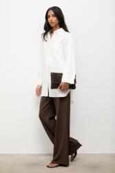 ANSWEAR selyem ruha - fehér M