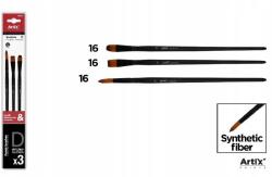 Madrid Papel Szintetikus ecsetek 3db (8435464128649)