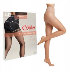 Conte Elegant Has karcsúsító harisnyanadrág bézs 3 M Conte 40 den Push Up X-Press (rajstopy 40 den modelujące beżowe Conte)