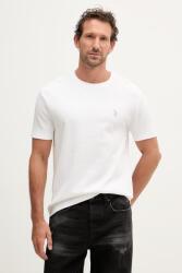 U. S. Polo Assn U. S. Polo Assn. férfi pamut RIB TEXTURE Póló - fehér L