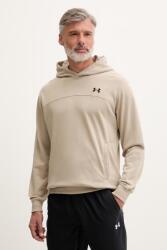 Under Armour kapucnis melegítőfelső férfi pamut Rival LW Hoodie - bézs L