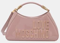 Love Moschino keresztpántos táska női - rózsaszín Univerzális méret - answear - 51 990 Ft