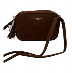 Flora&Co kézitáska csokoládé kétrekeszes öko