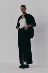 Muuv Muuv. kivágással pamut elasztánnal NANTES - fekete XL