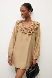 ANSWEAR ruha - bézs XS - answear - 20 990 Ft