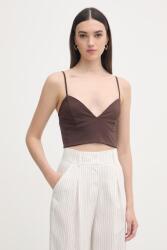 Haveone blúz női - barna XS