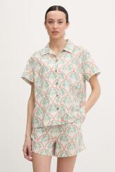 Hurley női pamut ing BEACH - zöld M