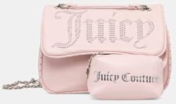Juicy Couture keresztpántos táska női műbőr KIMBERLY - rózsaszín Univerzális méret
