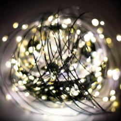 Somogyi Elektronic ML1500WW micro LED-es fényfüzér, 150 m, 1500db melegfehér micro LED, 8 program, időzítés, hálózati adapter, távirányító, kül- és beltéri kivitel (ML1500WW) - hyperoutlet