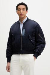 Kenzo bomber dzseki férfi lenvászonnal - sötétkék XL