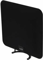 Somogyi Elektronic FZ 54T szobai antenna erősítővel, extra vékony, extra könnyű, hálózati adapterrel, hosszú antennakábellel (FZ54T)