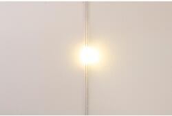 Somogyi Elektronic KIN168DWW DOT LED-es fényfüggöny, 168 db melegfehér DOT LED, állófényű, átlátszó vezeték, 12x14 LED, beltéri adapteres kivitel (KIN168DWW) - hyperoutlet